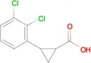 2-(2,3-Dichlorophenyl)cyclopropane-1-carboxylic acid
