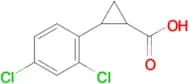 2-(2,4-Dichlorophenyl)cyclopropane-1-carboxylic acid