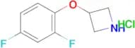 3-(2,4-Difluorophenoxy)azetidine hydrochloride