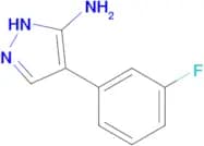 4-(3-fluorophenyl)-1H-pyrazol-5-amine