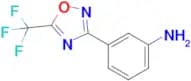 3-(5-(Trifluoromethyl)-1,2,4-oxadiazol-3-yl)aniline
