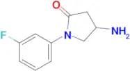 4-Amino-1-(3-fluorophenyl)pyrrolidin-2-one