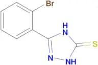 3-(2-bromophenyl)-4,5-dihydro-1H-1,2,4-triazole-5-thione