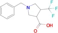 1-Benzyl-4-(trifluoromethyl)pyrrolidine-3-carboxylic acid
