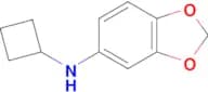 N-Cyclobutylbenzo[d][1,3]dioxol-5-amine