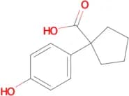 1-(4-Hydroxyphenyl)cyclopentane-1-carboxylic acid