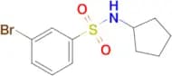 3-Bromo-N-cyclopentylbenzenesulfonamide