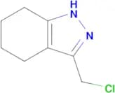 3-(Chloromethyl)-4,5,6,7-tetrahydro-1h-indazole