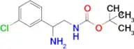 Tert-butyl (2-amino-2-(3-chlorophenyl)ethyl)carbamate