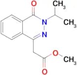 Methyl 2-(3-isopropyl-4-oxo-3,4-dihydrophthalazin-1-yl)acetate