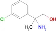 2-Amino-2-(3-chlorophenyl)propan-1-ol