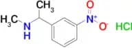 n-Methyl-1-(3-nitrophenyl)ethan-1-amine hydrochloride