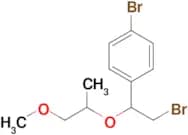 1-Bromo-4-(2-bromo-1-((1-methoxypropan-2-yl)oxy)ethyl)benzene