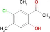 1-(3-Chloro-6-hydroxy-2,4-dimethylphenyl)ethan-1-one