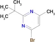 4-Bromo-2-(tert-butyl)-6-methylpyrimidine