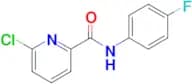 6-Chloro-N-(4-fluorophenyl)picolinamide