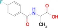 2-(4-Fluorobenzamido)propanoic acid
