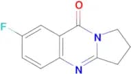 7-Fluoro-2,3-dihydropyrrolo[2,1-b]quinazolin-9(1H)-one
