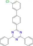 2-(3'-Chloro-[1,1'-biphenyl]-4-yl)-4,6-diphenyl-1,3,5-triazine