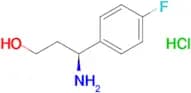 (S)-3-Amino-3-(4-fluorophenyl)propan-1-ol hydrochloride