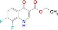 Ethyl 7,8-difluoro-4-oxo-1,4-dihydroquinoline-3-carboxylate