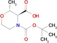 (2R,3S)-4-(tert-Butoxycarbonyl)-2-methylmorpholine-3-carboxylic acid