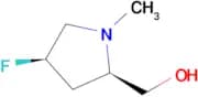 ((2R,4R)-4-Fluoro-1-methylpyrrolidin-2-yl)methanol