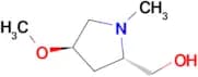 ((2S,4R)-4-Methoxy-1-methylpyrrolidin-2-yl)methanol