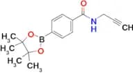N-(Prop-2-yn-1-yl)-4-(4,4,5,5-tetramethyl-1,3,2-dioxaborolan-2-yl)benzamide