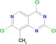 2,4,7-Trichloro-8-methylpyrido[4,3-d]pyrimidine