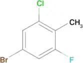 5-Bromo-1-chloro-3-fluoro-2-methylbenzene