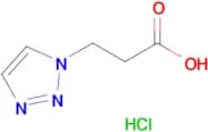 3-(1H-1,2,3-Triazol-1-yl)propanoic acid hydrochloride