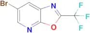 6-Bromo-2-(trifluoromethyl)oxazolo[5,4-b]pyridine