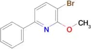 3-Bromo-2-methoxy-6-phenylpyridine