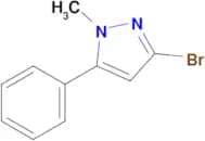 3-Bromo-1-methyl-5-phenyl-1H-pyrazole