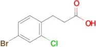 3-(4-Bromo-2-chlorophenyl)propanoic acid