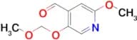 2-Methoxy-5-(methoxymethoxy)isonicotinaldehyde