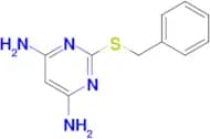 2-(Benzylthio)-4,6-pyrimidinediamine