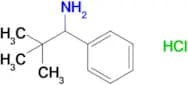 2,2-Dimethyl-1-phenylpropan-1-amine hydrochloride