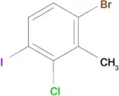 1-Bromo-3-chloro-4-iodo-2-methylbenzene