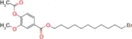 11-Bromoundecyl 4-acetoxy-3-methoxybenzoate