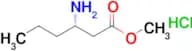 Methyl (S)-3-aminohexanoate hydrochloride