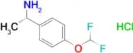 (S)-1-(4-(Difluoromethoxy)phenyl)ethan-1-amine hydrochloride
