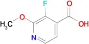 3-Fluoro-2-methoxyisonicotinic acid