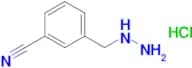 3-(Hydrazinylmethyl)benzonitrile hydrochloride