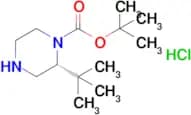 tert-Butyl (R)-2-(tert-butyl)piperazine-1-carboxylate hydrochloride