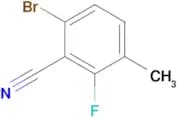 6-Bromo-2-fluoro-3-methylbenzonitrile