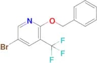 2-(Benzyloxy)-5-bromo-3-(trifluoromethyl)pyridine