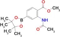 Methyl 2-acetamido-4-(4,4,5,5-tetramethyl-1,3,2-dioxaborolan-2-yl)benzoate