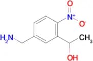 1-(5-(Aminomethyl)-2-nitrophenyl)ethanol